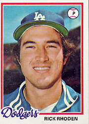 1978 Topps Baseball Cards      605     Rick Rhoden